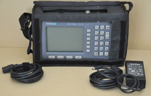 Anritsu SiteMaster S331C Cable &amp; Antenna Analyzer Power Monitor Opt Site Master
