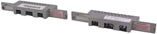 Lot 2 hp 44473a-conn 2-wire 4x4 matrix switch module terminal connector block for sale