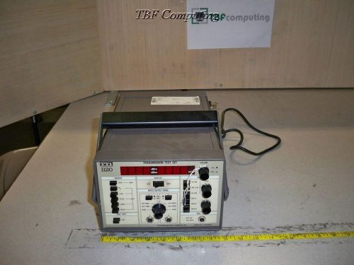 Tti m 1120 ac digital display transmission test set unit for sale
