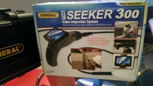 General Tools The Seeker 300 Video Borescope System 3.5in Camera Scope #DCS300