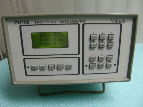 Voltech pm100 single phase power analyzer for sale