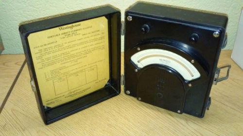 Westinghouse Portable Direct-Curent Kilovolt Type PX-5 DC  Style # BA-44907-3
