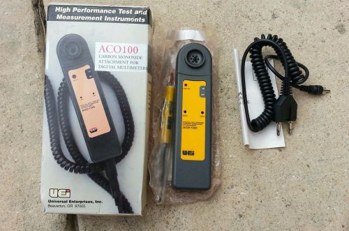 UEI ACO100 Carbon Monoxide Attachment for Digital Multimeter,  NIB