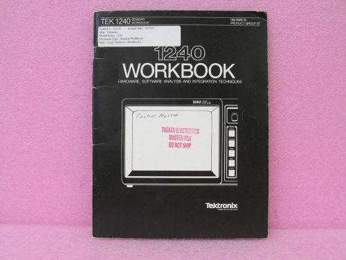 Tektronix 1240 Logic Analyzer Seminar Workbook (1983)