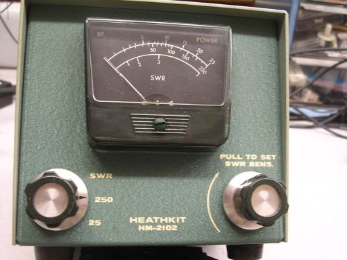 Heathkit VHF wattmeter/SWR meter model HM-2102