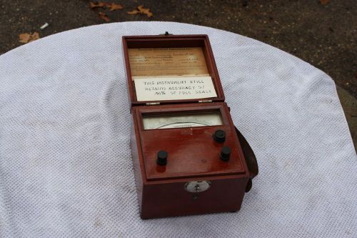 Vintage Keystone Voltmeter