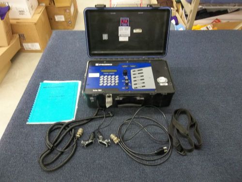 Dynasonics portable enhanced ultrasonic flow meter 902 pipe fluid liquid works ! for sale