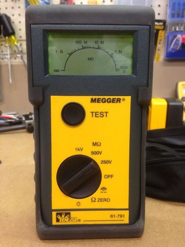 Ideal Megger 1000V Insulation/Continuity Tester 61-791