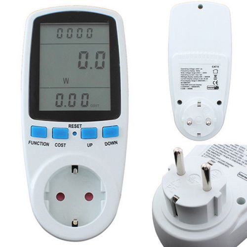 Energy Meter Watt Volt Voltage Electricity Monitor Analyzer