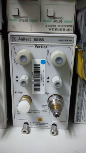 Agilent/hp 86105b 15 ghz optical / 20 ghz electrical plug-in module for sale