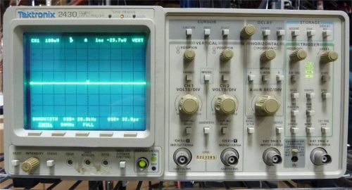Tektronix 2430 digital oscilloscope for sale
