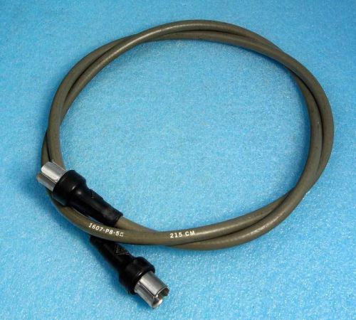 General radio 57 inch patch cord gr 874 1607-p8-5 215cm dc-9 ghz low swr 50 ohm for sale