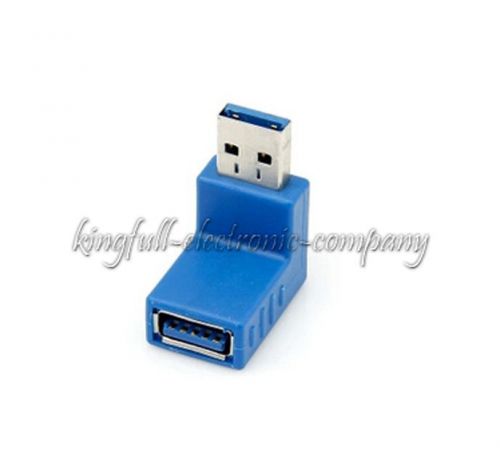 1pcs new 90 degree elbow usb3.0 adapter male to female brand new for sale