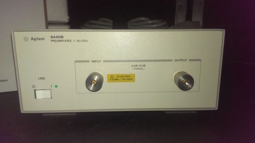 Agilent 8449B 1-26.5Ghz Microwave Preamplifier