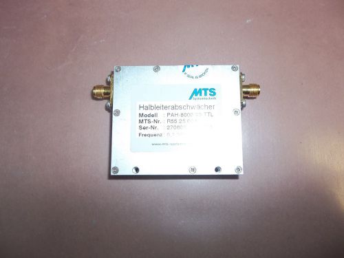 Mts leistungsteiler pah-8000/93-ttl programmable solid state attenuator for sale