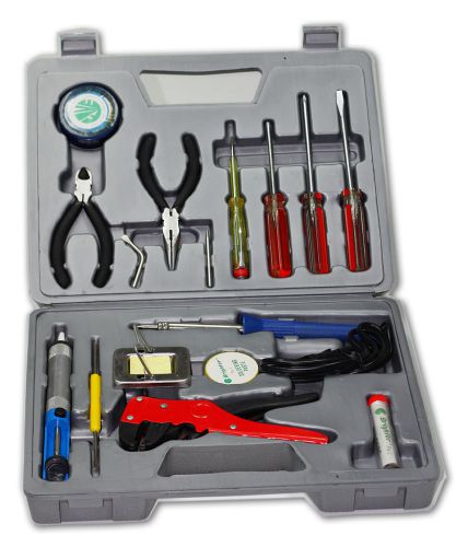 30W Soldering Iron Kit 16-pcs Screwdriver Professional Tool @ home