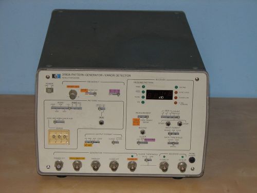 HP 3780A Pattern Generator / error Detector  W/ Opt H39