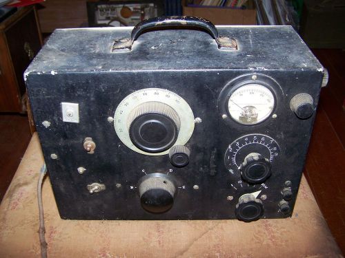 Vintage E3157 Colonial Radio Corp. 10B Signal Generator, Ham Radio Tester