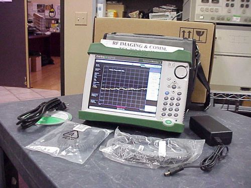 Anritsu ms2713e spectrum analyzer, 100 khz to 6 ghz with option 20-tracking for sale