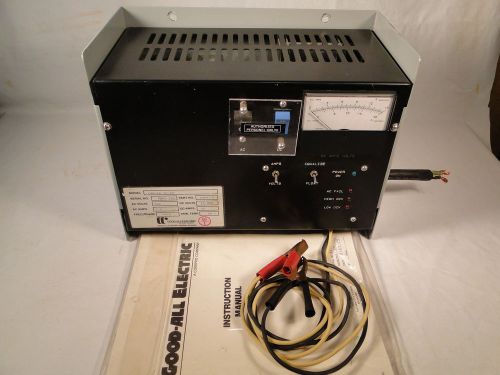 Corrpro GOOD-ALL ELECTRIC Battery Charger MODEL C40 12v Backup Satellite What??