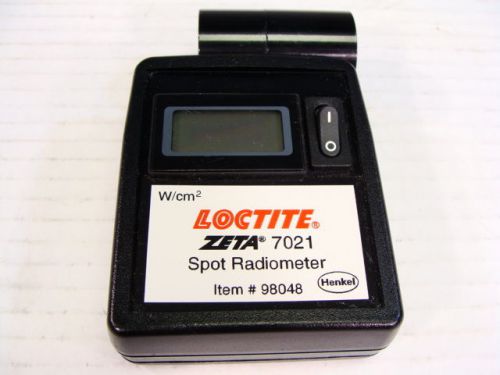 Loctite Henkel 98048 ZETA® 7021 Spot Radiometer Fits 3 &amp; 5mm Curing Wands NICE!