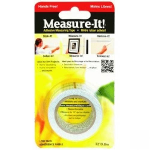 Measure-it tape adhesive measuring 32ft mi32bp for sale