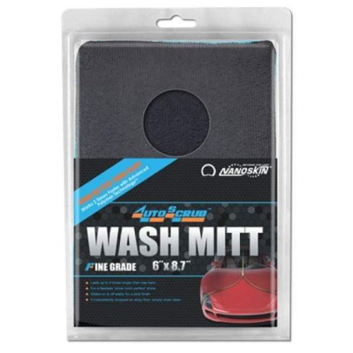 Nanoskin autoScrub Fine Grade Wash Mitt - Better than Clay, Fast &amp; Easy