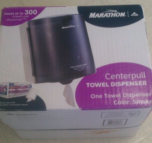 Marathon center pull towel dispenser self threading