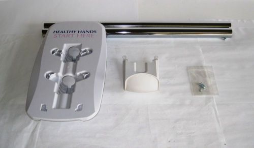 Purell TFX Touch Free Sanitizing Station Chrome Floor Stand 2423-DS USG