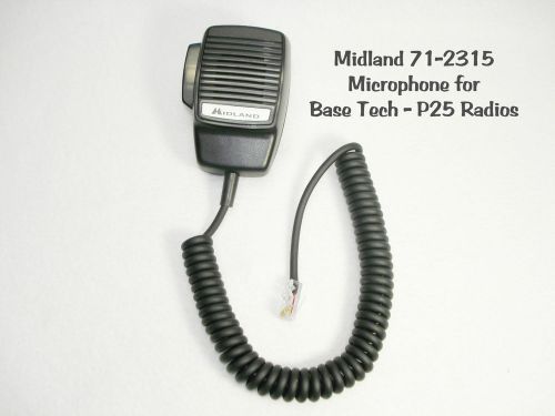 Midland Base Tech - P25 Microphone 71-2315