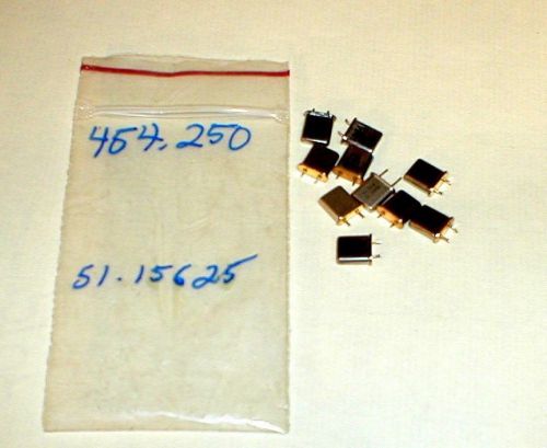 10 - Motorola Bravo type Pager crystals on 454.250 Mhz