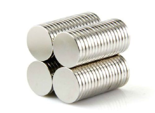 100pcs 12mm x 1mm n52 strong powerful round magnets disc rare earth neodymium for sale