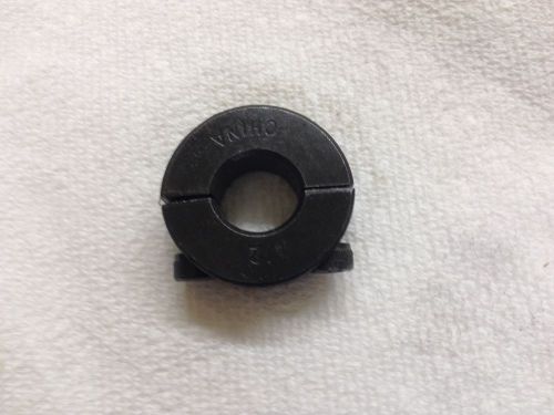 1/2&#034; bore two piece clamp-on shaft collar- black oxide    amec for sale