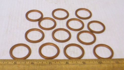 Lot of 13 - copper washers for sale