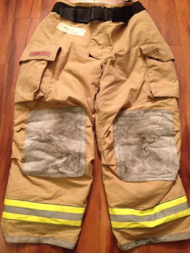 Firefighter pbi bunker/turn out gear globe g xtreme 44w x 30l 2004 euc for sale