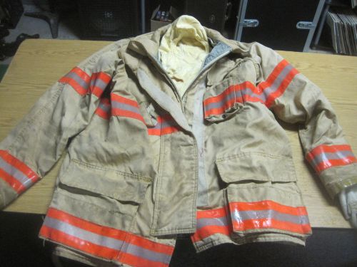 Firemens jacket coat securitex turnout gear rescue survival bunker prepper 48t for sale