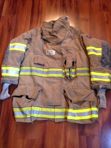 Firefighter turnout / bunker gear coat globe g-extreme size 37-c x 32-l 2004 for sale