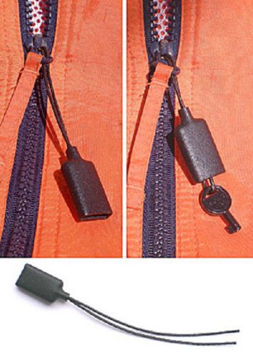 ZIPPER-PULL HANDCUFF KEY **NOW WITH KEVLAR CORD** Handcuff key is a zipper pull