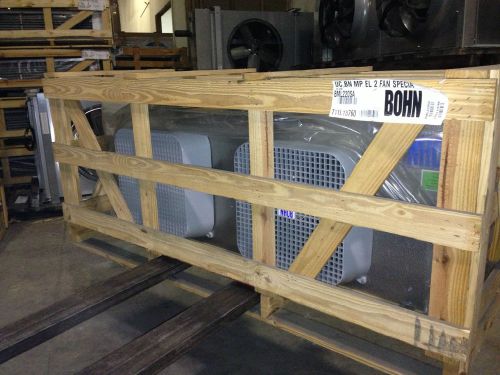 New 2 fan electric  defrost walk in evaporator 22,000 btu&#039;s beacon 407a tx 3ph for sale