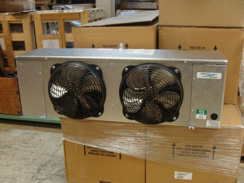 New 2 Fan Walk In Freezer Electric Defrost Evaporator 6,500 Btu&#039;s 404a  EC Motor