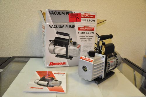 Robinair 15115 1.5 CFM Single Stage Vacuum Pump