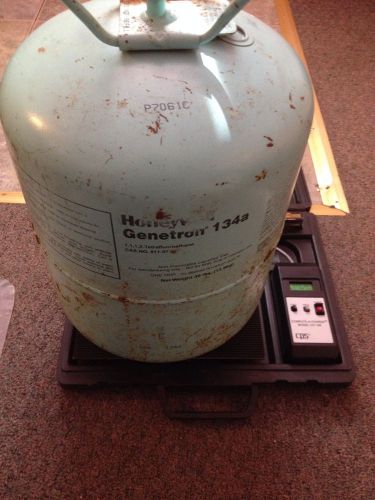 Honeywell genetron 134a refrigerant in a #30 tank 19lbs 3.75oz for sale
