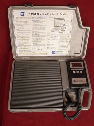 TIF TIF9010A Slimline Refrigerant Electronic Charging precision scale meter nice