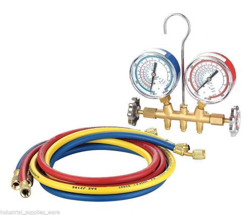 Manifold gauge set, 2 valve,3 hoses for sale