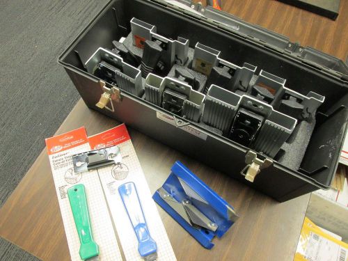 Malco FasGroov - Duct Board Fabrication Tool System HVAC w/carrying case, extras