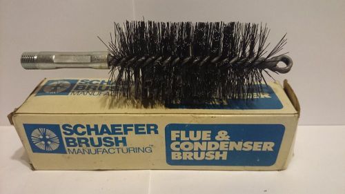 SCHAEFER BRUSH MFG #43322 2-1/2&#034; flue &amp; condenser brush NEW