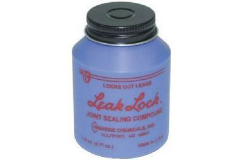 SUPCO Leak Lock HS10004 4 oz Brush Top Plastic Jar