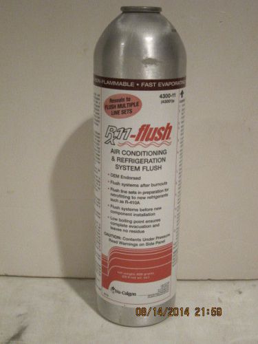 NU-CALGON RX11-FLUSH-A/C SYSTEM FLUSH 430011-FREE SHIPPING, NEW IN SEALED CAN!!!