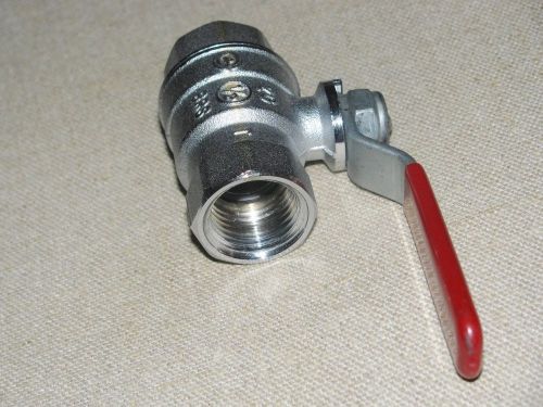 1/2&#034; b&amp;k stainless steel inline threaded ball valve - italy for sale