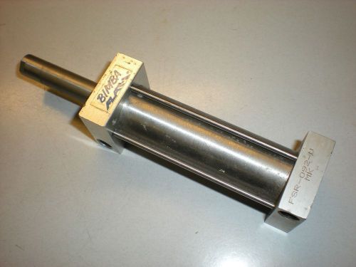 Bimba flat-1 model fsr-092-vmk air cylinder - double acting - spring extend - 2&#034; for sale